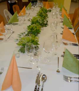 festliche Tafel
